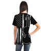 Violin American Flag T-Shirt