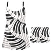 Piano Keys Swim Dress