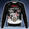 Christmas Begin With Drum Songs Black Sweatshirt - XS - { shop_name }} - Review