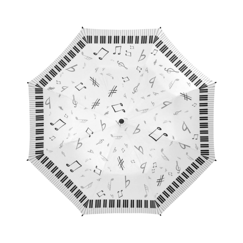 Musical Piano Foldable Umbrella
