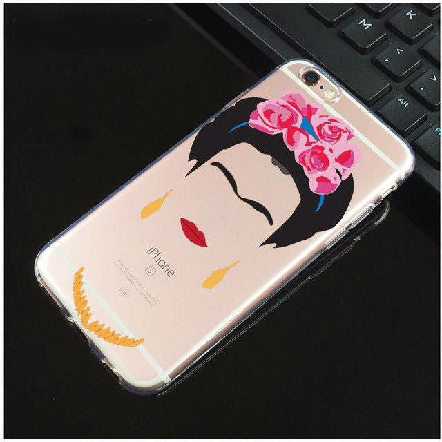 Frida Kahlo Fitted iPhone Cases
