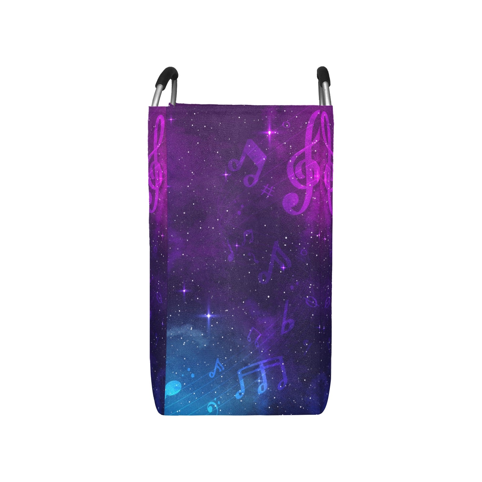 Music Notes Galaxy Laundry Basket