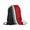 Piano And Music Notes Drawstring Bags