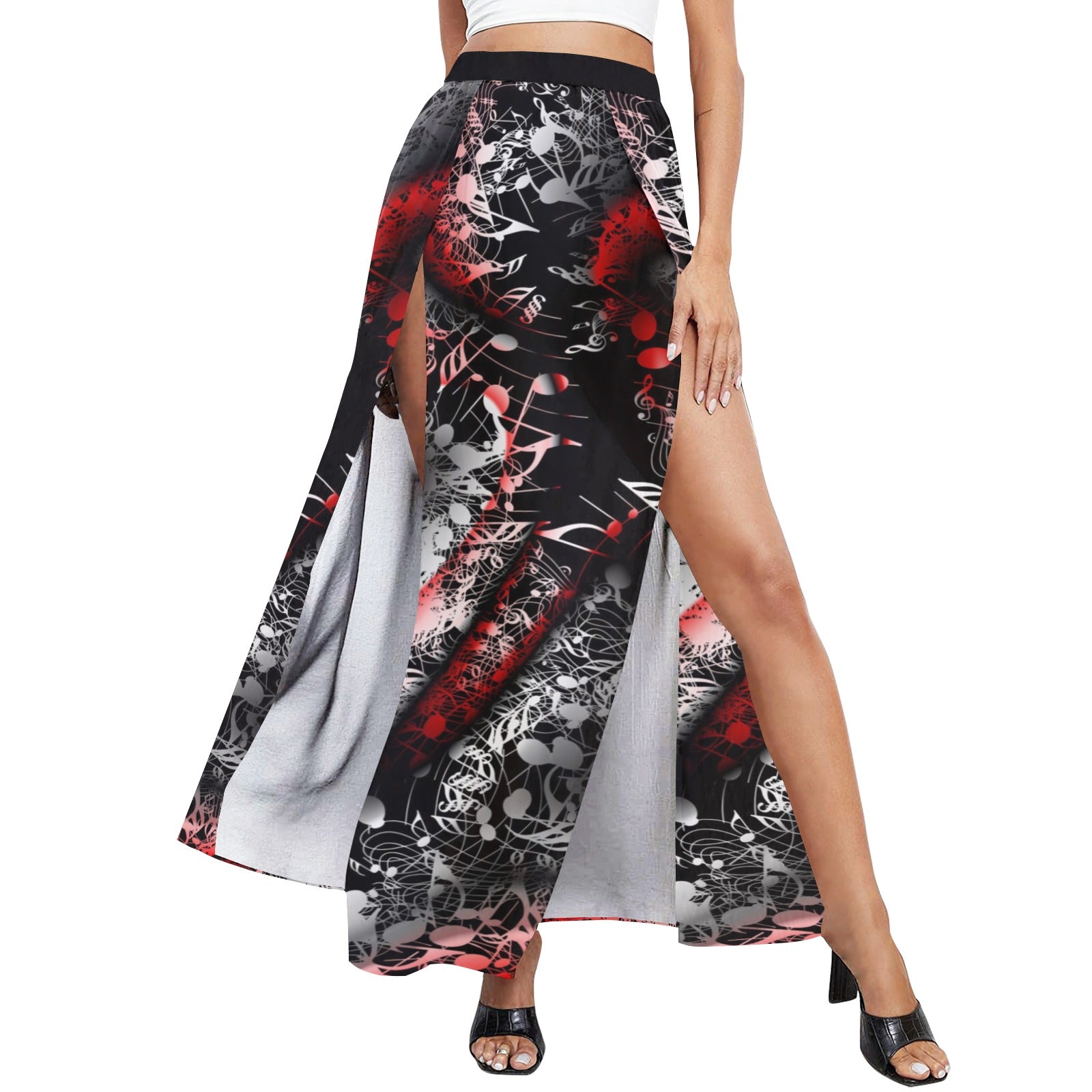 Music Notes Abstract Beach Dress