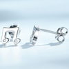 Sterling Silver Music Notes Earrings