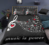 Music is Power Bedding Set