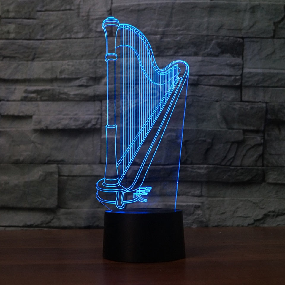 Harp LED Lamp