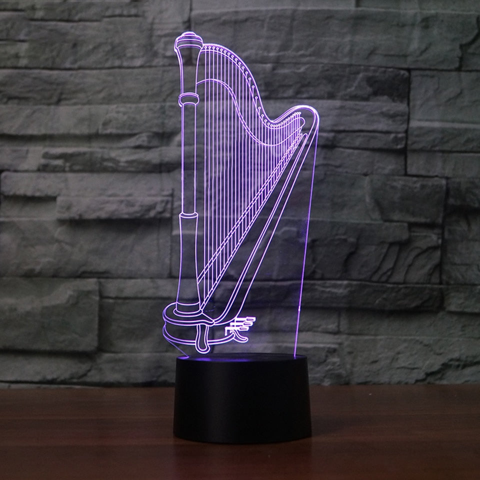 Harp LED Lamp