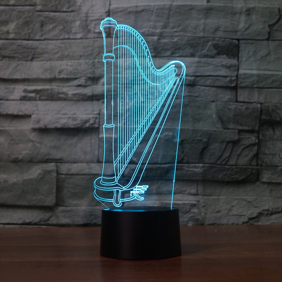 Harp LED Lamp