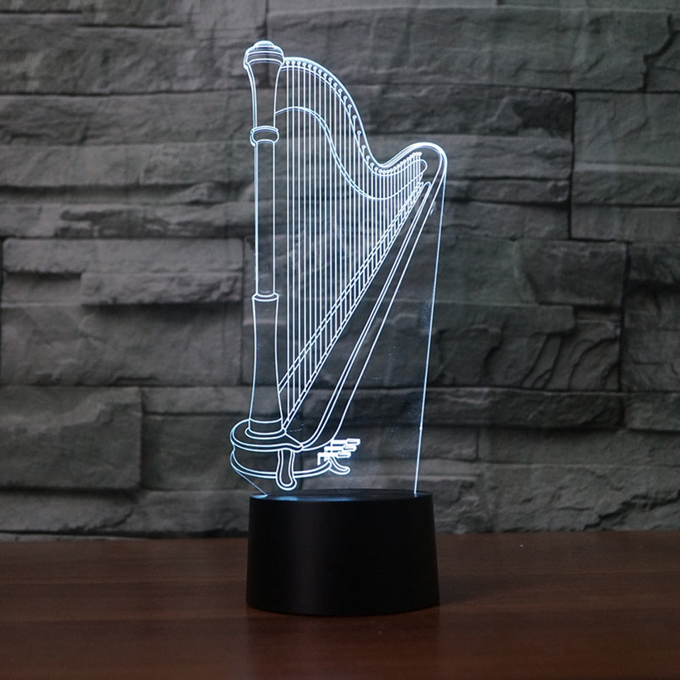 Harp LED Lamp