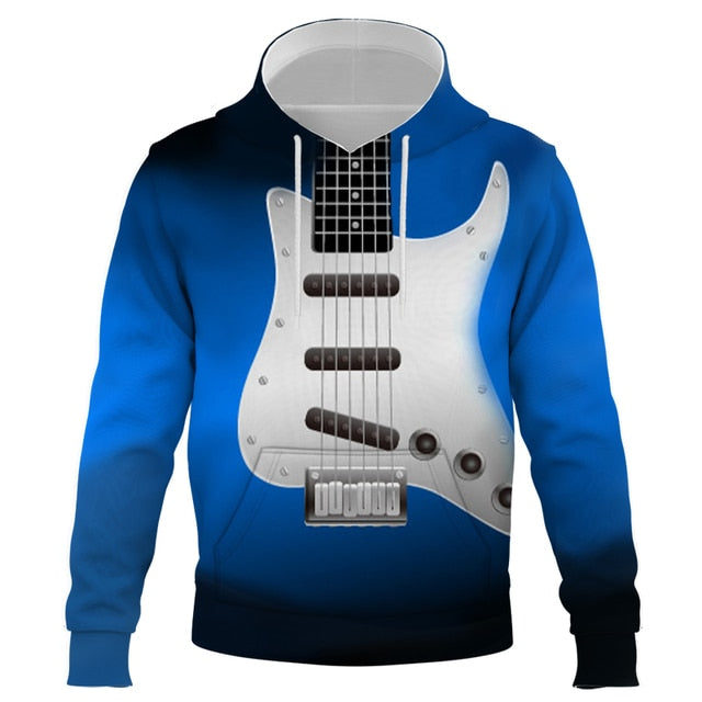 3D Printed Guitar Hoodie
