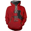 Red Guitar Sweatshirt/Hoodie