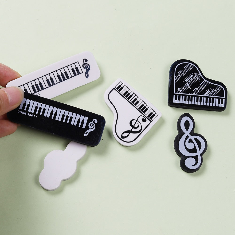 3pcs Piano Eraser Set