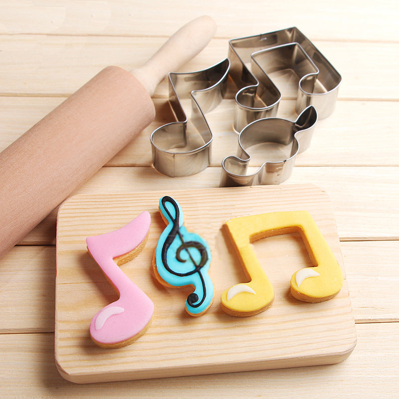 Musical Note Shape Baking Decor