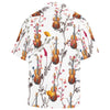 Violin Flowers Hawaiian Shirt