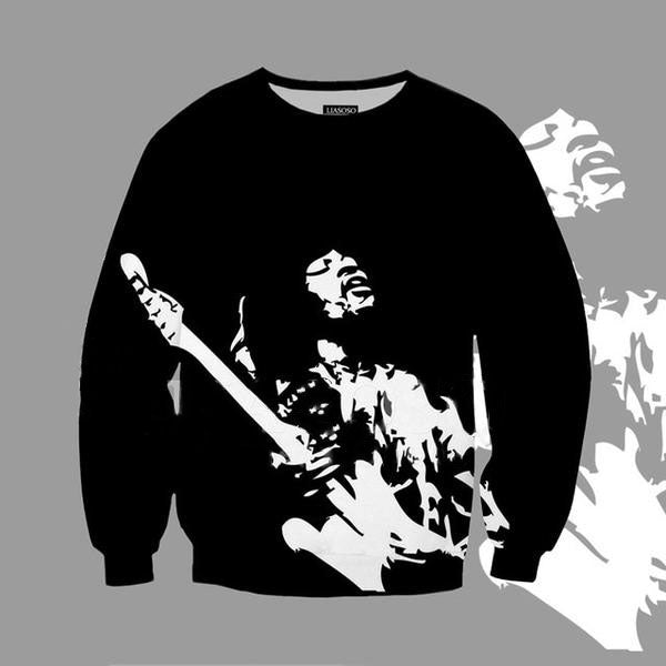 Electric Guitar Player Hoodies