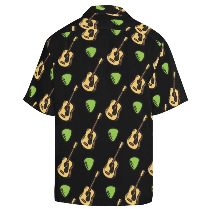 Guitar Seamless Hawaiian Shirt