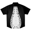 Music Notes Black Short Sleeve