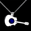 Guitar Oil Diffuser Locket Necklace