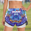 Piano Keys Purple Sports Shorts