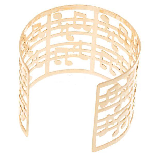 Punk Music Notes Bangle