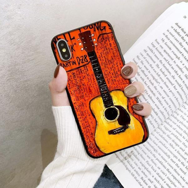 Free - Guitar Music iPhone Case
