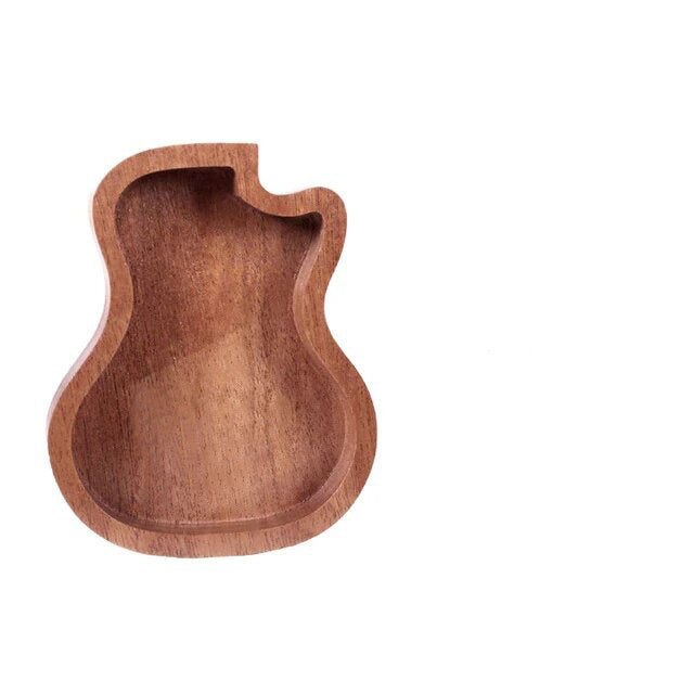 Wooden Guitar Accessories Storage