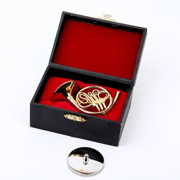 Miniature French Horn Decor