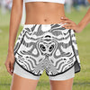 Piano Keys White Sports Shorts