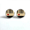 Free - Vintage Music Earrings