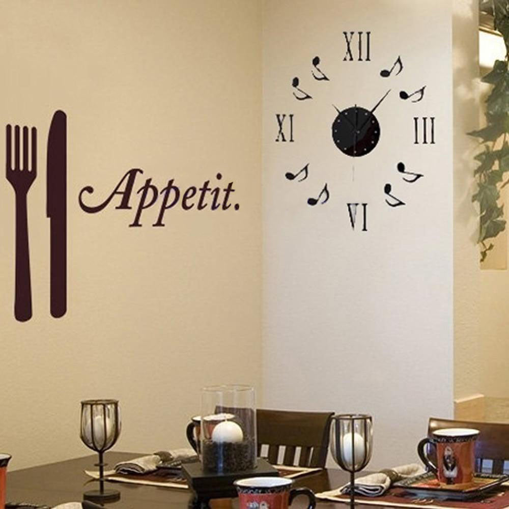 Music Notation Wall Clock - Artistic Pod