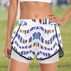 Piano Keys Curve Sports Shorts