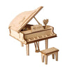 DIY Wooden Piano Puzzle