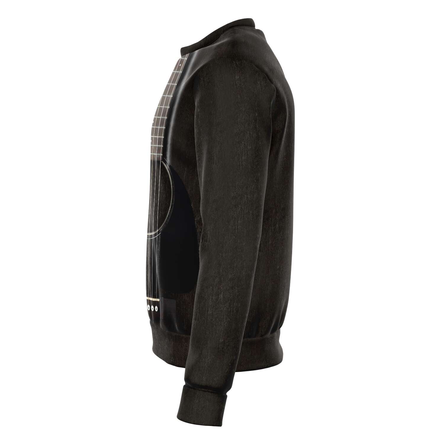 Wood Guitar Grey Sweatshirt