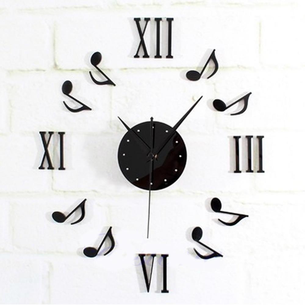 Music Note Wall Clock