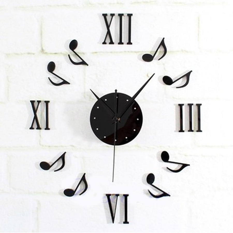 Music Note Wall Clock