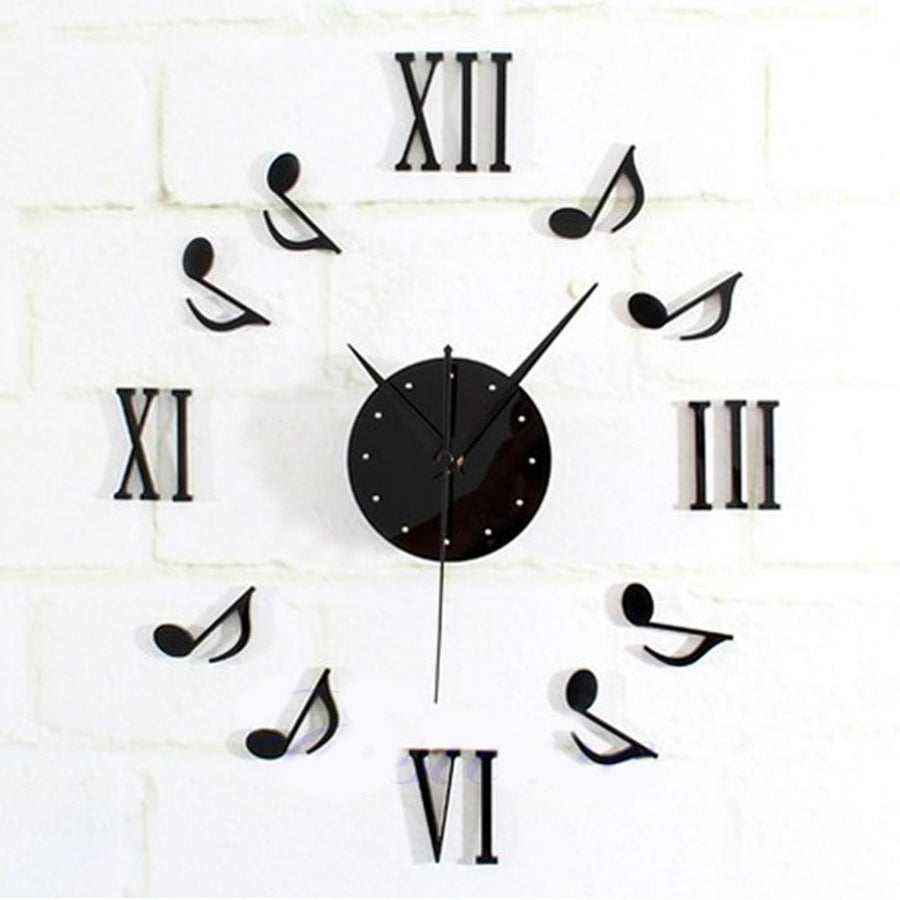 Free - Music Note Wall Clock - Artistic Pod Review
