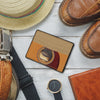 Wooden Guitar Card Holder