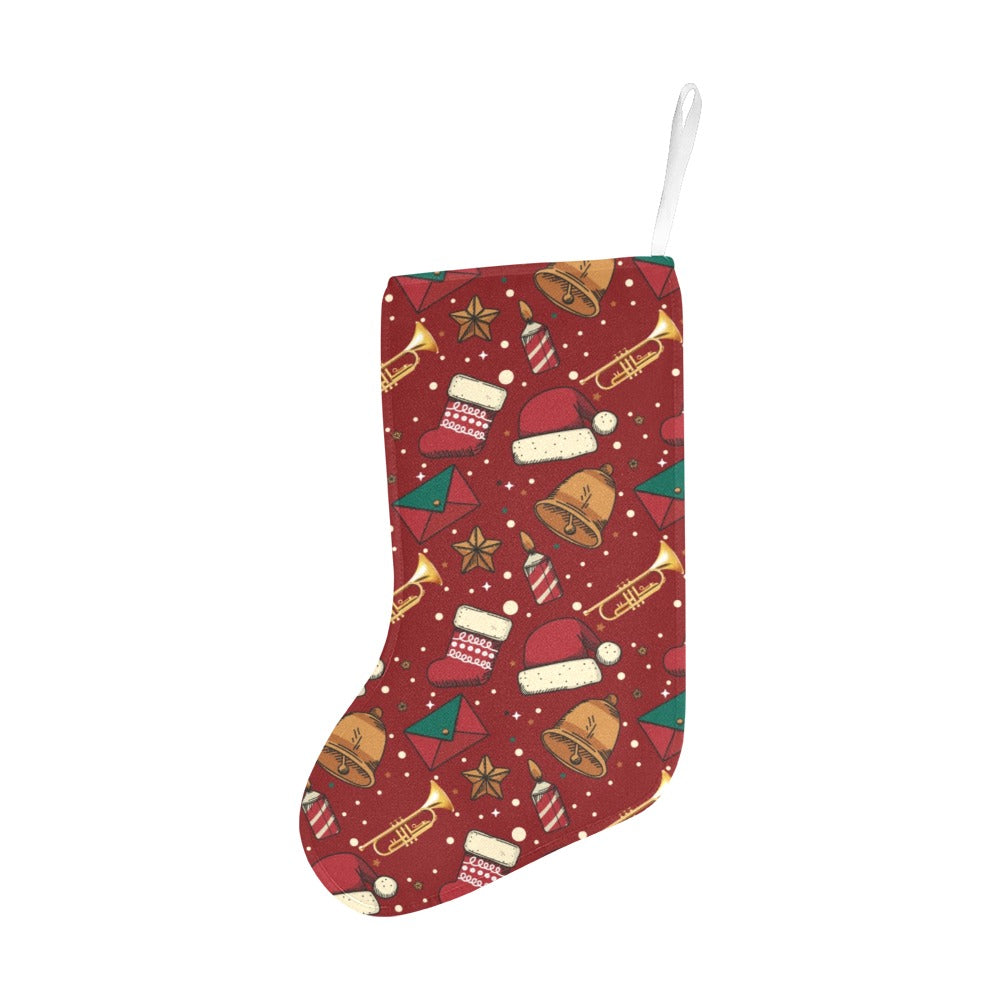 Trumpet Christmas Stocking