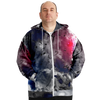 Music Note Abstract Zip Hoodie
