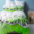 Music Green Bedding Set