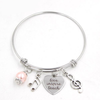 Free - Adjustable Music Note Bangle