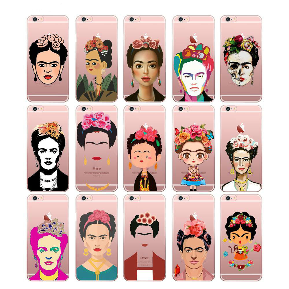 Frida Kahlo Fitted iPhone Cases