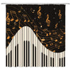 New Music Piano Shower Curtain