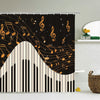 New Music Piano Shower Curtain