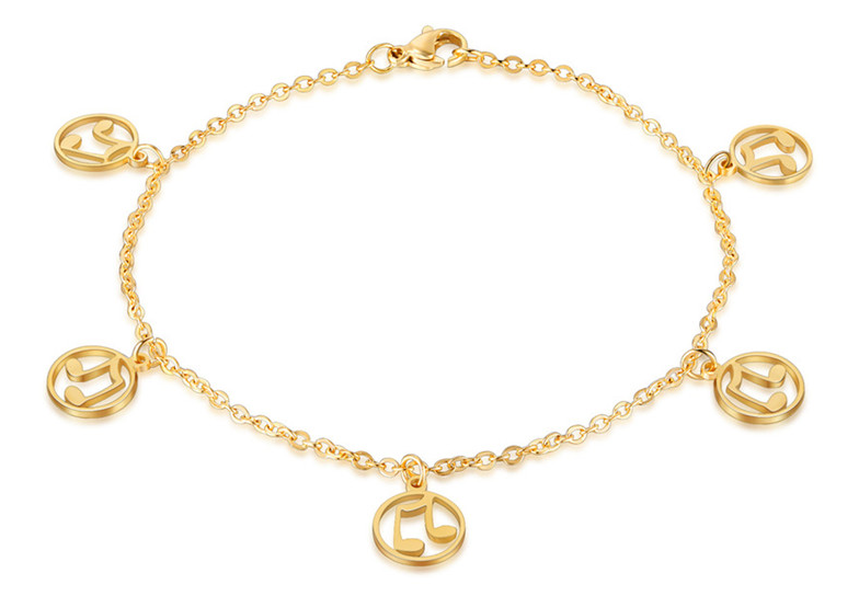 Music Charms Anklet