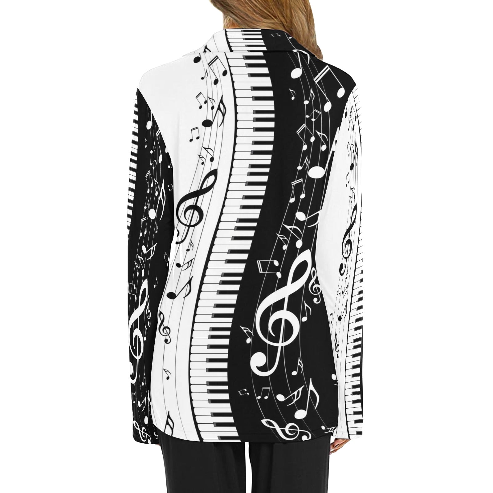 Piano Keys Music Long Sleeve Shirt