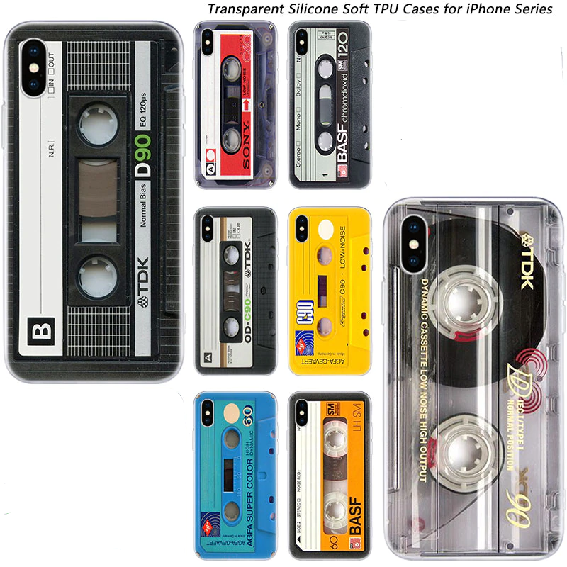 Free - Retro Music Cassette iPhone Case