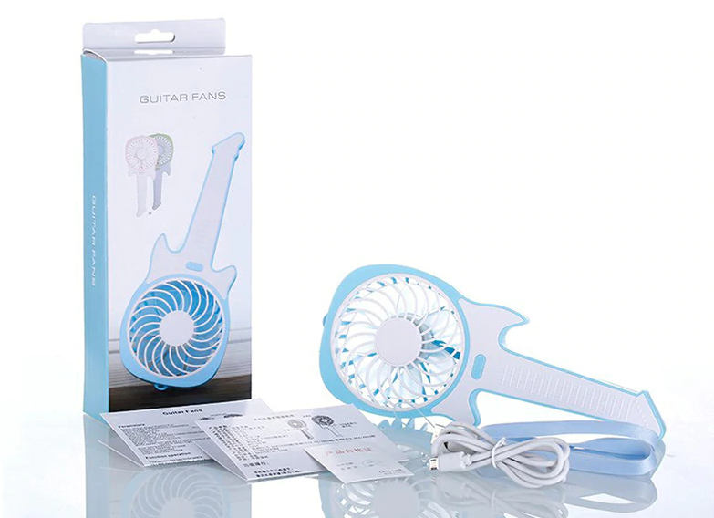 Guitar Mini Charging Fan