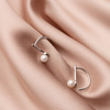 Music Notes Minimalist Hoop Earrings